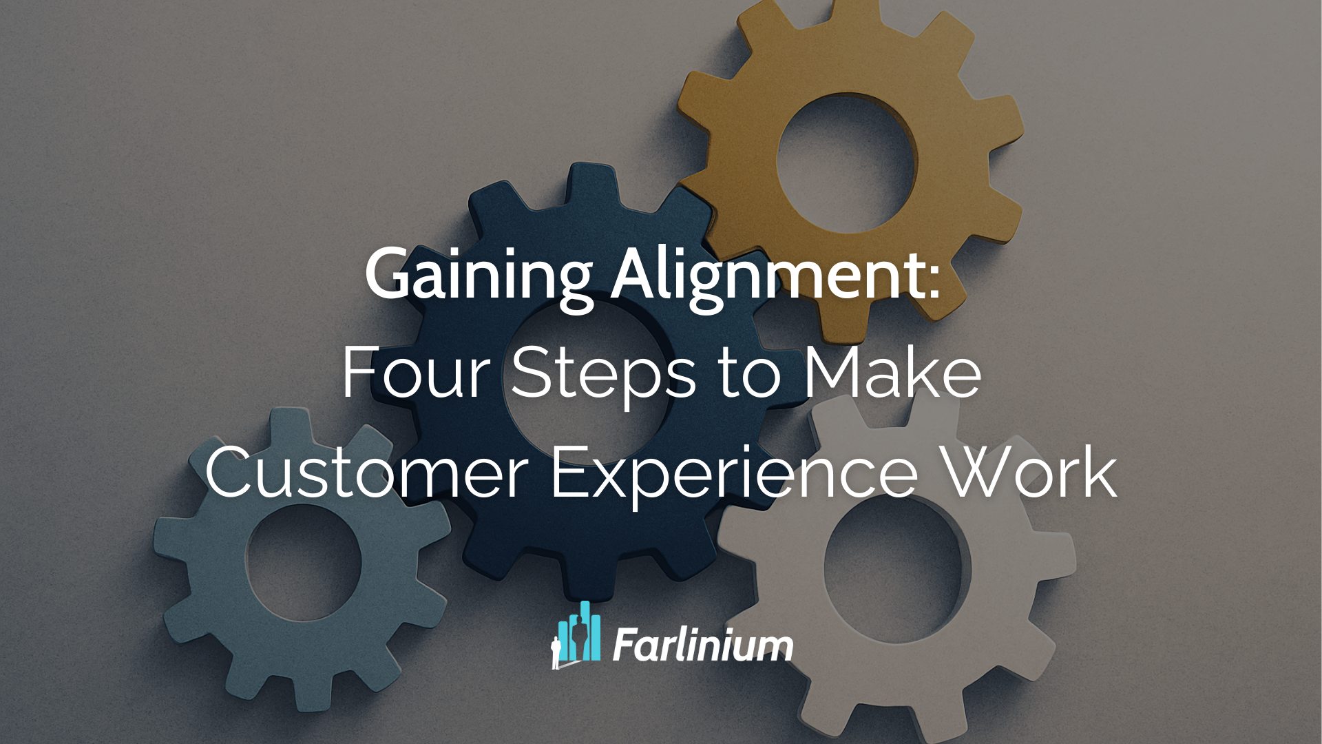 Four gears working together